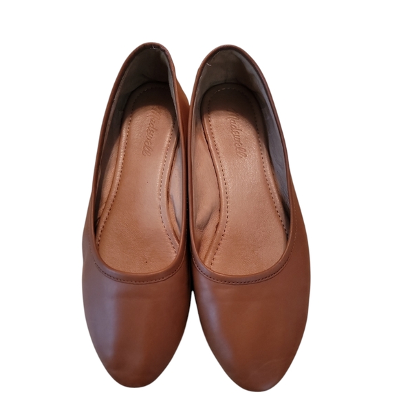 Madewell Leather Round Toe Flat Shoes - Picture 2 of 4